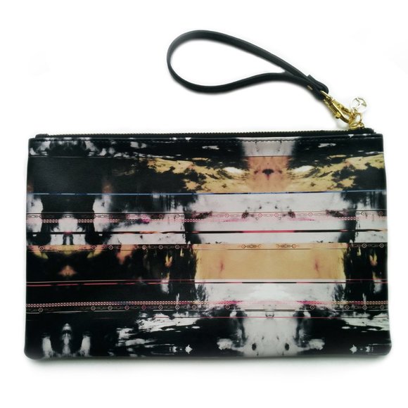 Zip CLUTCH, Sophisticated Evening Plus Daytime Bag - Picture 2 of 4